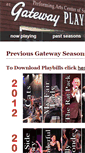 Mobile Screenshot of gatewayproductionarchives.com